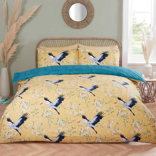Cranes Duvet Set