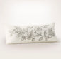 Etched Peony Pillow Cover (Lumbar)