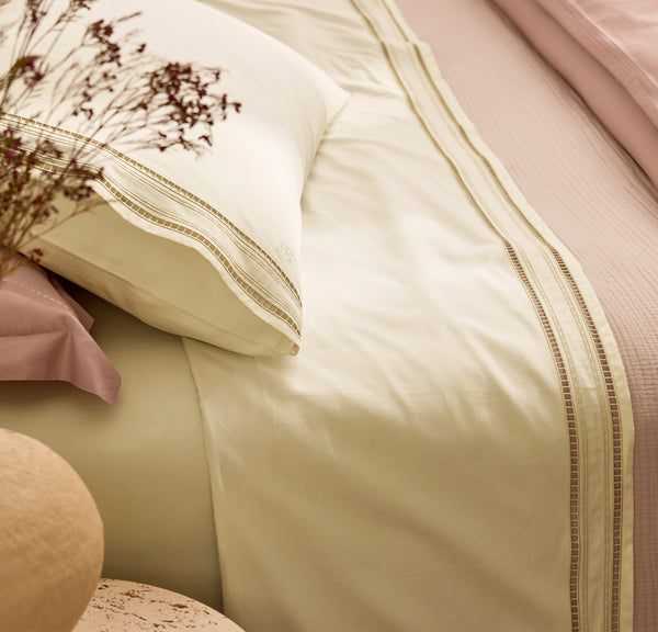 Signature Embellished Pillowcase Set