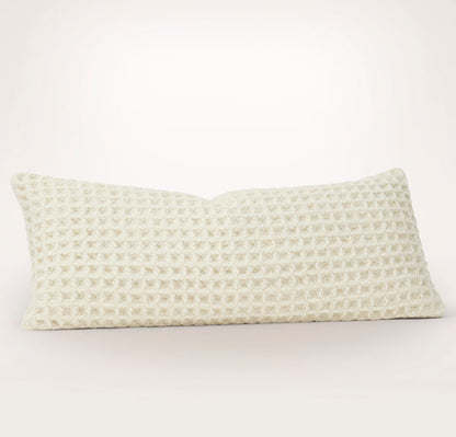 Grand Waffle Merino Wool Pillow Cover