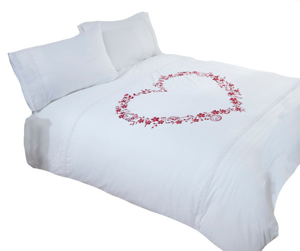 Heart Duvet Set