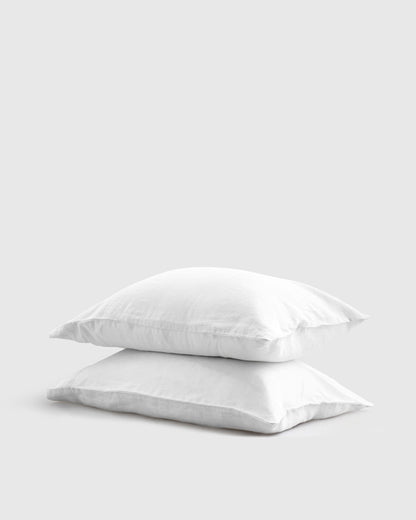 European Linen Pillowcase Set