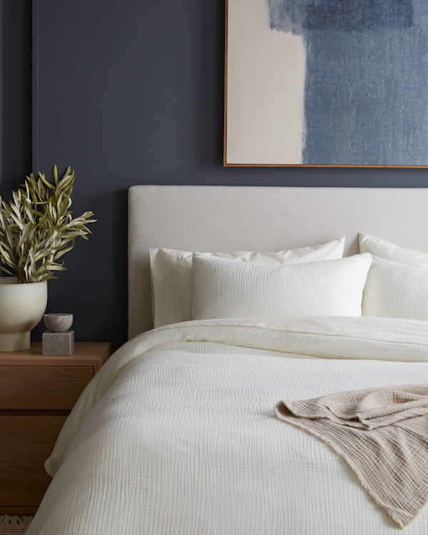 Organic Airy Gauze Sham Set