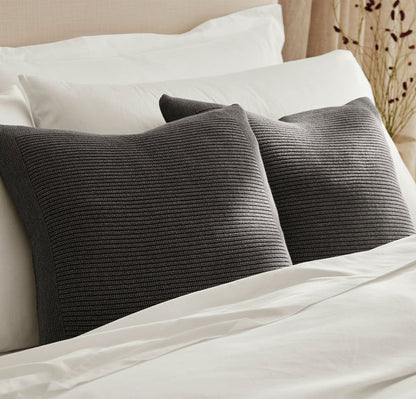 Ribbed Knit Pillow Cover (20x20)