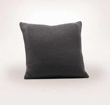 Ribbed Knit Pillow Cover (20x20)
