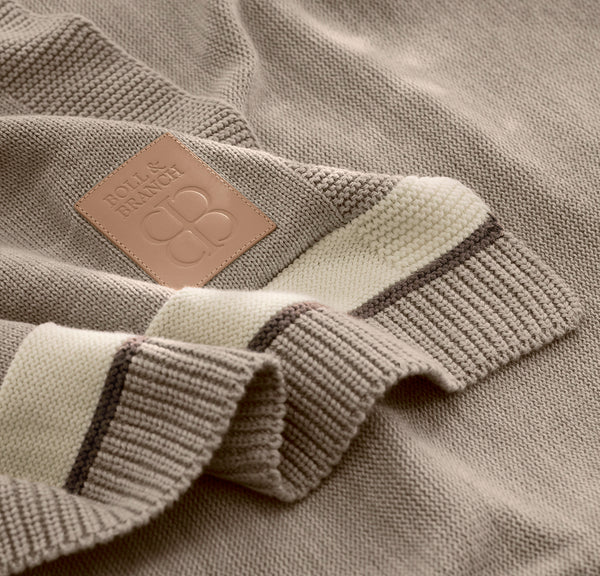 Court Knit Throw Blanket