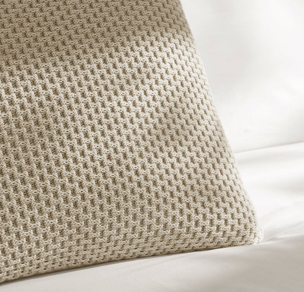 Mosaic Honeycomb Knit Pillow Cover (20x20)