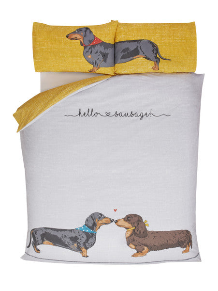 Hello Sausage Duvet Set