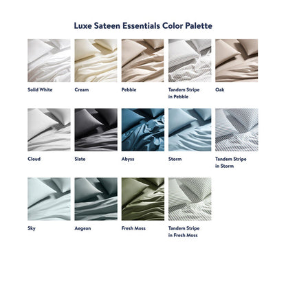 Luxe Sateen Duvet Set