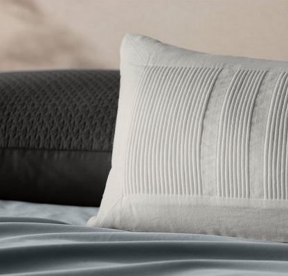 Fluted Pillow Cover (Lumbar)