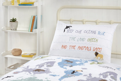 My World Duvet Set by Sustainable Home