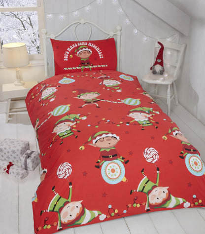 Naughty Elves Duvet Set