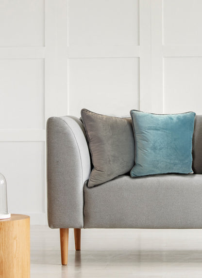 Piped Velvet Cushion Cover