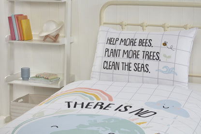Planet B Duvet Set by Sustainable Home