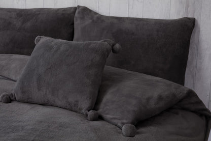 Pom Pom Fleece C/Cover 43x43