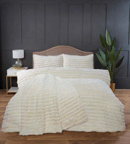 Rabbit Fur Luxury Duvet Set