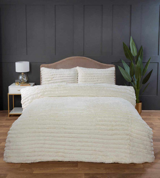 Rabbit Fur Luxury Duvet Set
