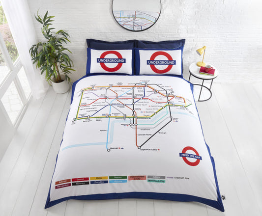 TfL London Underground Duvet Set