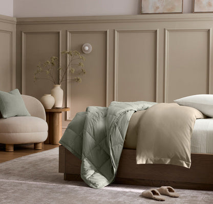 Down Alternative Quilted Bed Blanket