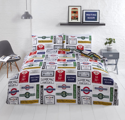 TfL Signs Duvet Set