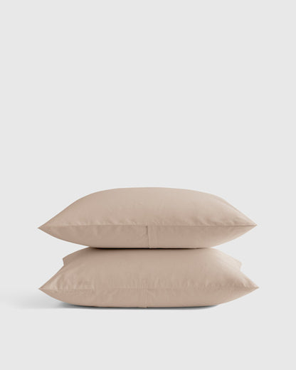 Organic Brushed Cotton Sham Set