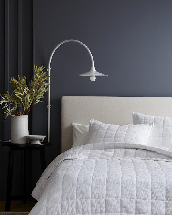 Organic Airy Gauze Box Quilt Sham Set