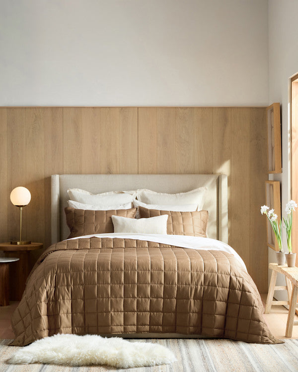 Bamboo Box Quilted Sham Set