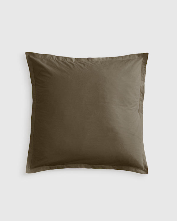 Organic Brushed Cotton Euro Sham