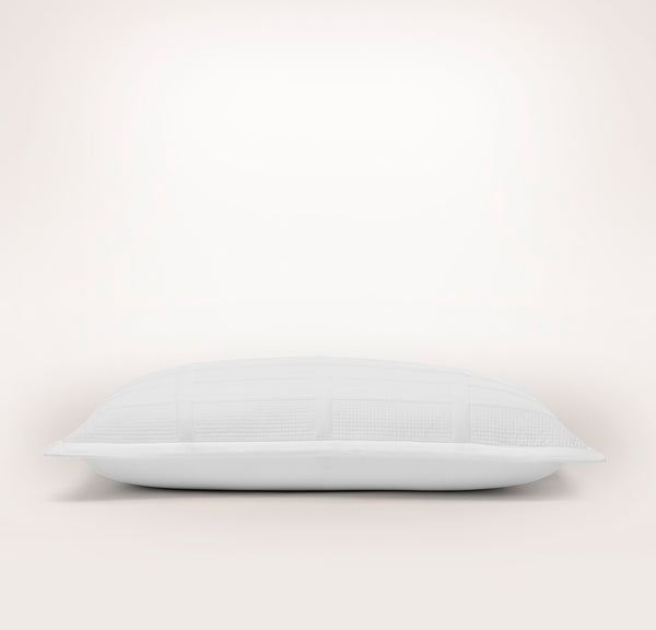 Signature Modern Grid Quilted Sham