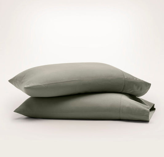 Percale Hemmed Pillowcase Set